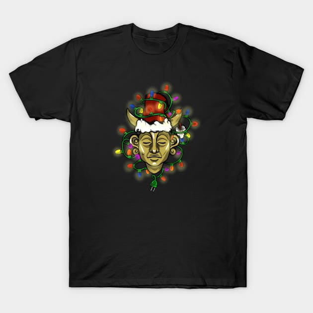 A Very Supernatural Christmas Tee T-Shirt by Scribble Creatures
